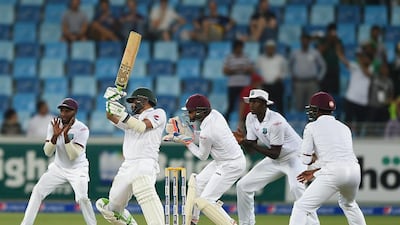 Azhar Ali of Pakistan bats. Tom Dulat / Getty Images