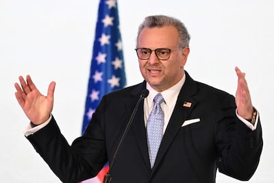 US President Donald Trump's envoy to Africa, Massad Boulos, called the agreement 'a major milestone'. AFP