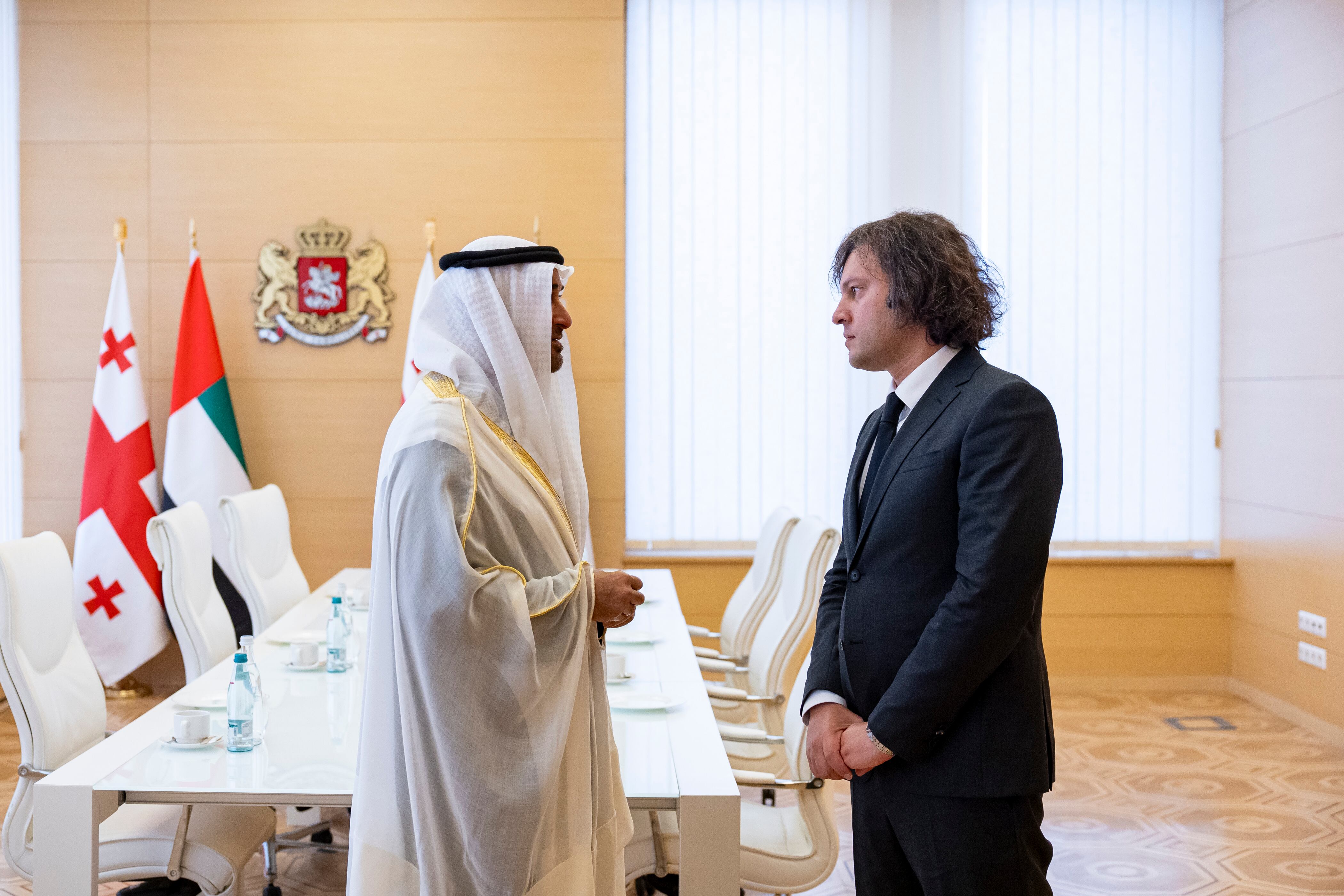 Rep Muhammad From Georgia President Sheikh Mohamed holds talks with Georgian PM on official visit ...
