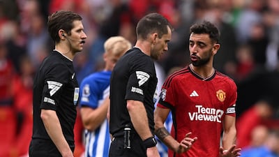Bruno Fernandes - 5: Began on the right of a midfield, which started well, but got deeper and deeper against the best team to visit Old Trafford so far this season. Booked before the break. AFP