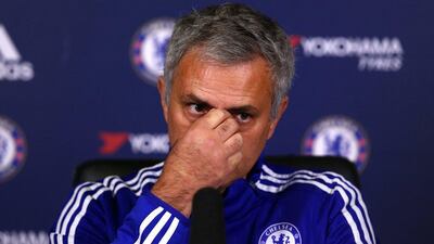 Under-pressure Jose Mourinho and Chelsea host Liverpool on Saturday afternoon. Charlie Crowhurst / Getty Images