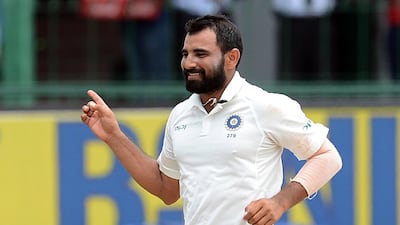 Fast bowler Mohammed Shami had been on the sidelines of India's ODI team for much of 2018. AFP