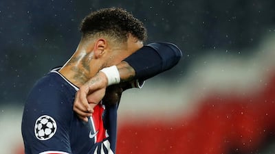 Neymar had a frustrating night. Reuters