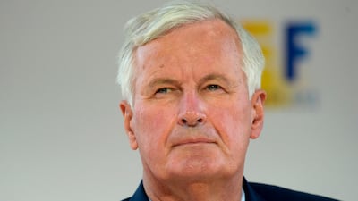 Michel Barnier said a deal needed to be agreed by the end of October. AFP