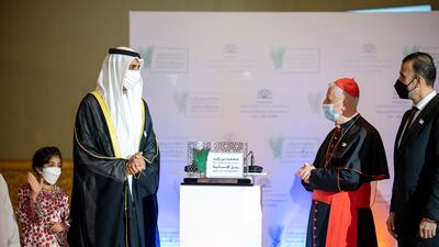 A Vatican education foundation has recognised the UAE's humanitarian work, particularly in supporting child education. UAE Ministry of Presidential Affairs