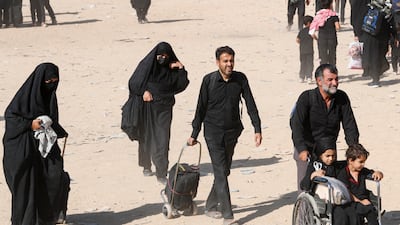 Walking allows pilgrims to feel the suffering of Imam Hussein's family, who walked from Damascus to Karbala, says Abbas Kadhim, director of the Atlantic Council's Iraq Initiative. Reuters