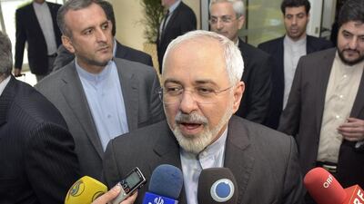 Iranian foreign minister Mohammad Javad Zarif in Vienna to meet his US counterpart John Kerry and bridge the remaining differences on a far-reaching nuclear deal. Hans Punz / EPA