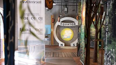 Interior of the Uganda Pavilion, Expo 2020 Dubai. Katarina Premfors/Expo 2020 Dubai