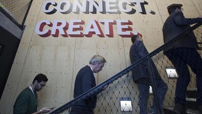 This studio beneath Google’s London offices is designed to nurture content creator talent. The pandemic has been challenging for creative designers. Randi Sokoloff / The National