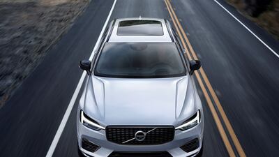 The XC60 T8 is all-wheel-drive