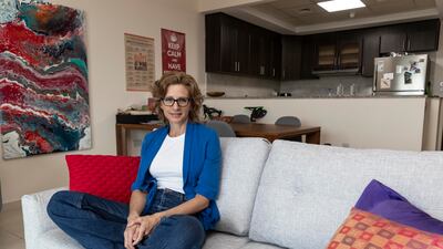 Ms Lambert says everything she needs is only 15 minutes away