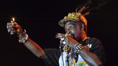 Lee "Scratch" Perry gained fame both in Jamaica and abroad for his inventive production techniques, studio wizardry and eccentric persona. AFP