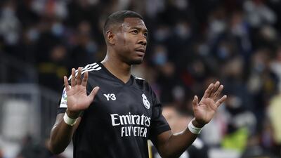 David Alaba – 5. Arguably his worst performance this season. Nervy at times and was at fault for more than one goal. EPA