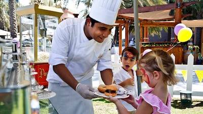 Families are spoilt for choice this Easter weekend with a variety of activities and brunches on offer, including an al fresco picnic at Emirates Palace. Courtesy Emirates Palace