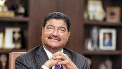 NMC Health founder BR Shetty. Victor Besa / The National
