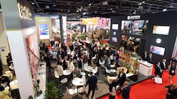 The 2025 Arabian Travel Market attracted more than 55,000 travel professionals. Chris Whiteoak / The National