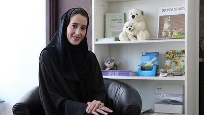 Laila Abdullatif is the deputy director-general of Emirates Wildlife Society. Pawan Singh / The National