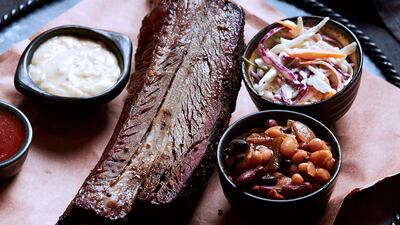 Smoked beef short ribs with BBQ sauce, Dh30 at The Blacksmith Smokehouse