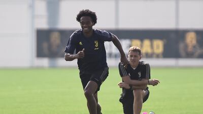 Cuadrado during training. Reuters