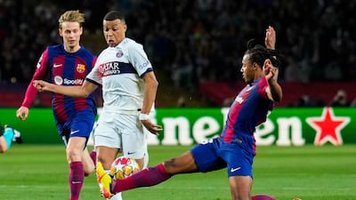 Right-back has been stand-out performer of late and was impressive again here in face of constant PSG pressure and the always dangerous Mbappe. Tired clearance ended with French attacker making it 4-1. EPA