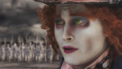 Johnny Depp as The Mad Hatter in the film Alice in Wonderland. Disney via Bloomberg