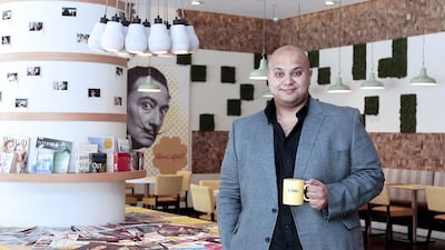 Mohamed El Kashashy, chairman and founder of Think Food. Jeffrey E Biteng / The National