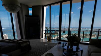 Prices start in the $5 million range, and shoot up to $24 million for units that take up an entire higher floor. AFP