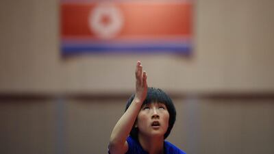 The Pyongyang Open is in full swing in the North Korean capital. Sports administrators in the country hope for more such tournaments. Ed Jones / AFP