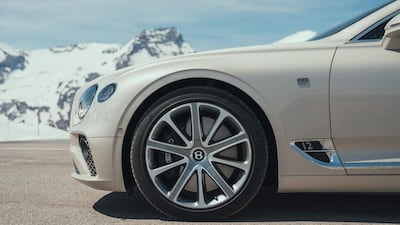 The 2018 Bentley Continental GT in the Central Austrian Alps. Bentley