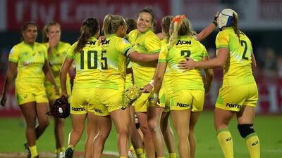 Australia's women's team are back to defend their Dubai title. Getty