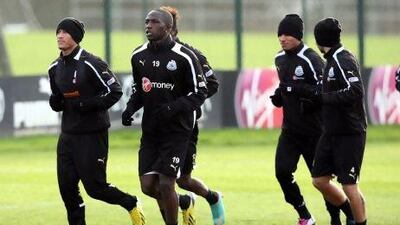 Moussa Sissoko, centre, and Yoann Gouffran, left, are part of the French twist Newcastle are bringing to the English Premier League.