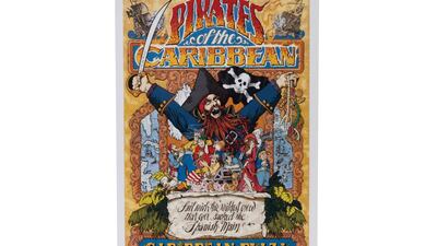 Pirates of the Caribbean souvenir poster