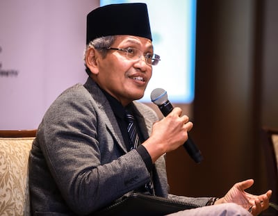 Ulil Abshar Abdalla of Indonesian organisation Nahdlatul Ulama said the award has helped recognise their humanitarian work. Victor Besa / The National
