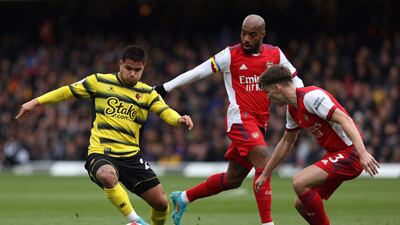 Kieran Tierney - 6: Given run-around by Sissoko ahead of Watford’s equaliser and an unusually quiet game going forward down left flank from Scot. AFP