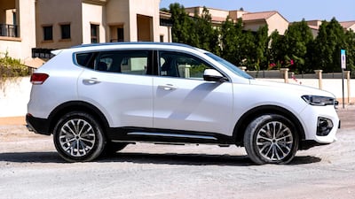 The new Haval H6 in Abu Dhabi. Victor Besa / The National