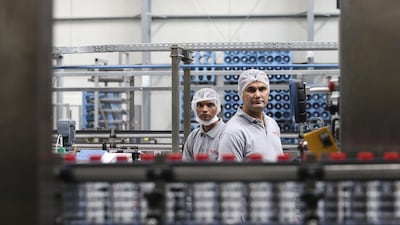 Dewa produces 207 million units a year under its Mai Dubai brand. Sarah Dea / The National