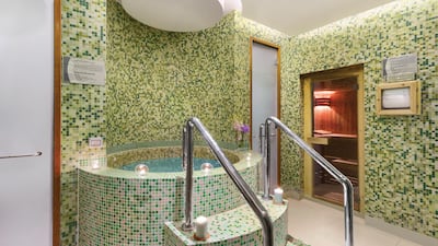 The spa at the Crowne Plaza Dubai Jumeirah. Courtesy Crowne Plaza Dubai Jumeirah