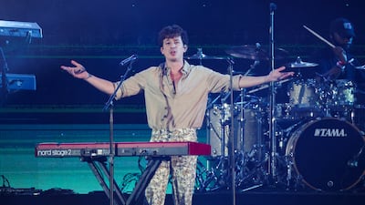 American singer-songwriter Charlie Puth. Tickets to his Live Experience show in Abu Dhabi will be on sale from Friday. Reuters