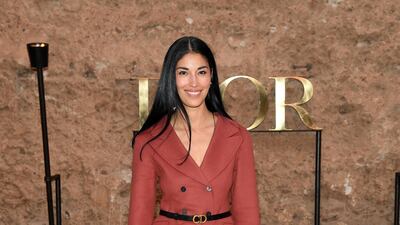 Publisher Caroline Issa attends the Christian Dior Cruise 2020 show in Marrakech. Getty Images
