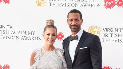 Former England Footballer Rio Ferdinand is engaged to Kate Wright after he proposed in Abu Dhabi. Photo / Getty
