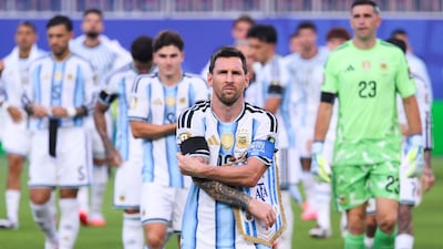 Argentina captain Lionel Messi is looking to win the World Cup for a second time in his long and illustrious career. AFP