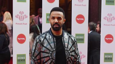 Singer Craig David arrives at The Prince's Trust Awards held at the London Palladium on March 11, 2020. EPA