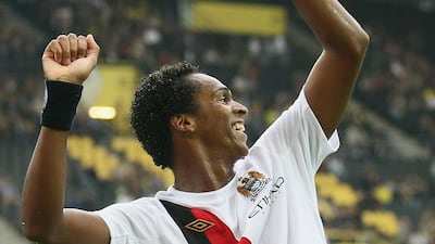 Jo shown during a pre-season friendly with Manchester City in 2010. Christof Koepsel / Bongarts / Getty Images / August 4, 2010