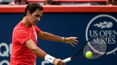 Roger Federer is aiming to win the Canadian Open this week. Eric Bolte-USA Today Sports