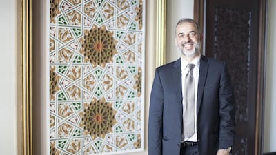 Hesham Amin, managing director of Mabani Engineering Consulting, which undertook the Dh200 million construction of Sheikh Zayed Mosque in Fujairah. Reem Mohammed / The National