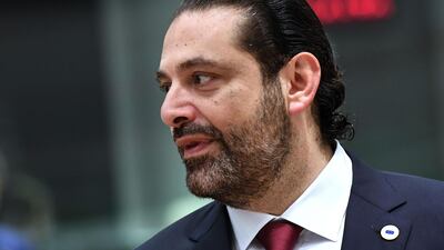 Lebanon's Prime Minister Saad Hariri has said the US is working to resolve the country's territorial dispute. Emmanuel Dunand / AFP Photo