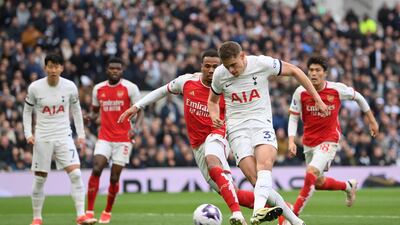 Thought he had levelled with composed finish after deflected Porro shot landed at hit feet but had been caught narrowly offside. Had fine season but tough last couple of games with Spurs conceding seven goals. Getty Images
