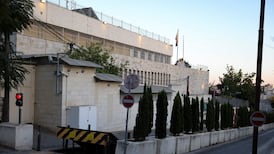 The British consulate in East Jerusalem, which Israel has said will be closed in response to the UK's sanctions against illegal Israeli settlements. Reuters