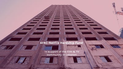 Netflix and the Arab Fund for Arts & Culture has collaborated on a emergency relief fund valued at $500,000 to help those in Lebanon's TV and film industry. Courtesy Netflix