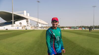 Munir Ahmed, Afghanistan's young reserve wicketkeeper-batsman is learning the ropes quickly. Reem Mohammed / The National